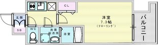 S-RESIDENCE大阪同心の物件間取画像